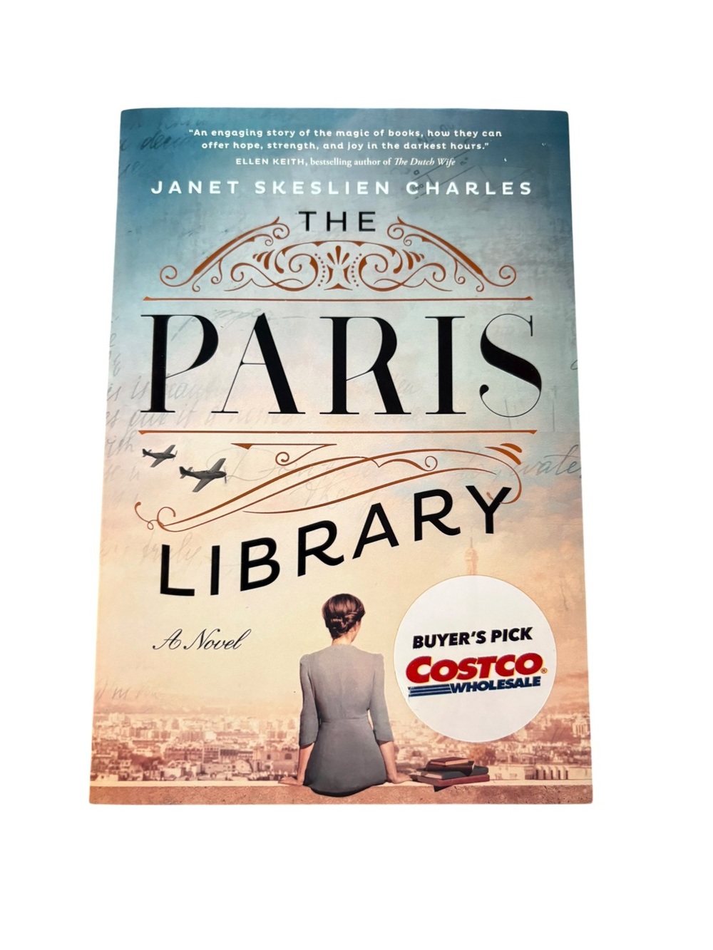3/$20 The Paris Library by Janet Skeslien Charles paperback novel book